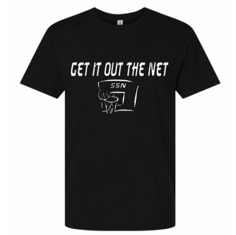 Get It Out The Net T Shirt(Black)