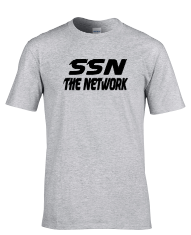 SSN "THE NETWORK" GREY TEE