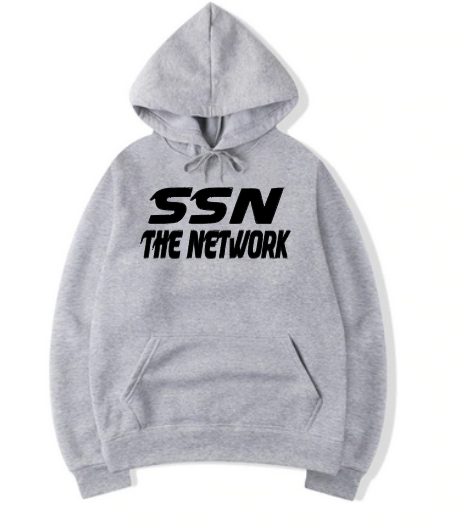 SSN "THE NETWORK" GREY HOODIE