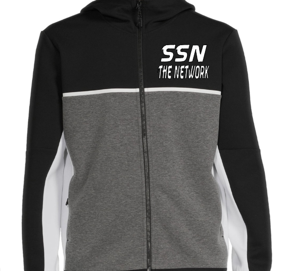 SSN TRI-COLOR TECH ZIP UP HOODIE