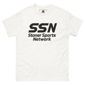 Stoner Sports Network Signature Tee (Black Letters)