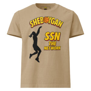 “SHEBOYGAN” oversized t-shirt