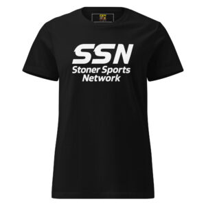 Stoner Sports Network Signature Women's Tee (black/white)